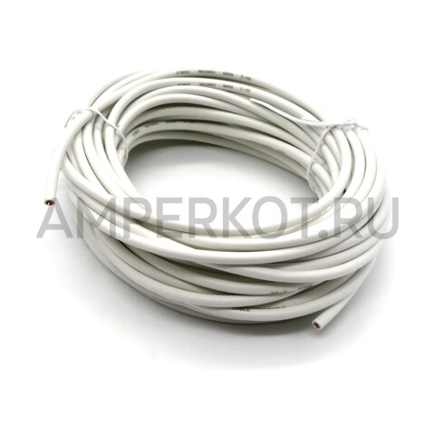 Коаксиальный кабель RG58 50-3 1 метр Белый (на отрез), фото 1