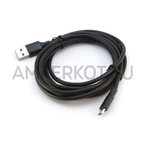 Кабель UGREEN USB 2.0 - microUSB 2 метра черный, фото 1