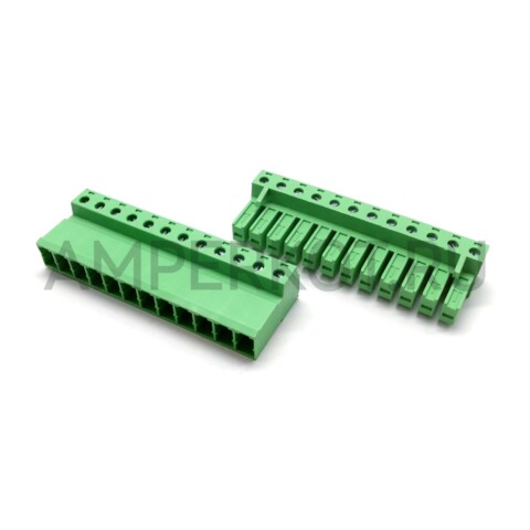 Высокотоковый клеммник (комплект) 2EDGKCM-7.62 12 контактов 300V/10A, фото 1