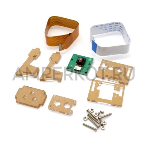 5МП модуль камеры Arducam для Raspberry Pi  с акриловым корпусом OV5647 1080P Совместим с RPi 4B, 3/3B+, и Zero 2W, фото 1