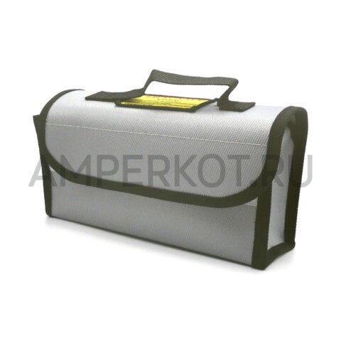 Огнеупорная сумка для хранения и зарядки Li-Po аккумуляторов 220*75*100 мм, фото 1