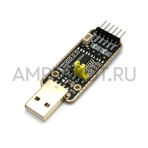 Конвертер Waveshare USB-UART для Raspberry Pi 5, фото 2