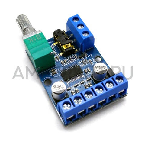 Двухканальный усилитель мощности DY-AP3015 30W 4-8Ом 8-24V, фото 2