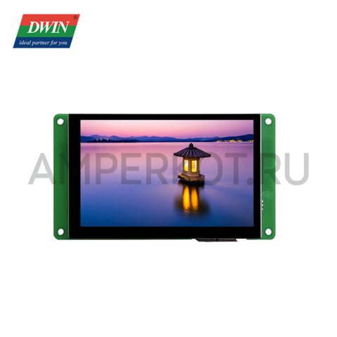 5" TN дисплей DWIN HDW050_003L HDMI USB CTP 800*480, фото 2