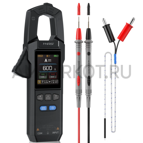 FNIRSI DMC-100 Мультиметр, токовые клещи 750V/600A, фото 2