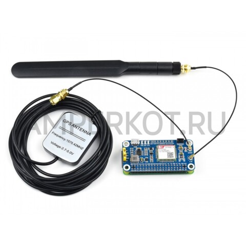 Коммуникационный модуль Waveshare SIM7080G NB-IoT / Cat-M(eMTC) / GNSS для Raspberry Pi, Глобальный регион, фото 3