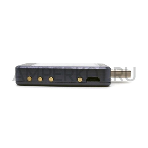 USB тестер WITRN U3LP 4-28V 8A PD3.1 CNC серый Без Bluetooth, фото 3