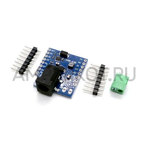 Плата питания  V1.1.0 для WEMOS D1 MINI 7-24V 1А, фото 3