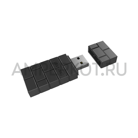 8BitDo USB Wireless Adapter 2 (Black edition) ー беспроводной адаптер для подключения геймпада к различным платформам, фото 3