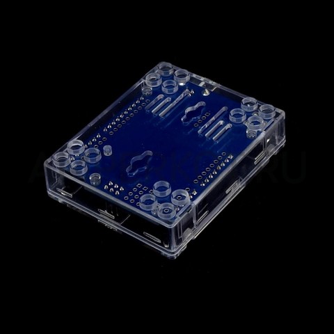 Корпус для Arduino UNO пластиковый прозрачный, фото 5