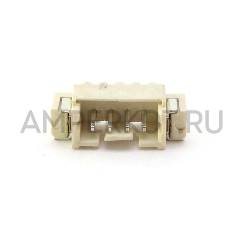 Разъем Micro JST 1.25mm горизонтальный 4pin, фото 3