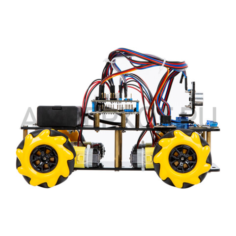 Стартовый набор ACEBOTT ESP32 Smart Car с 4WD колесами Mecanum (QD001), фото 4