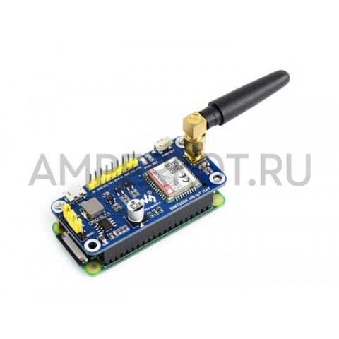 Коммуникационный модуль Waveshare SIM7000G для Raspberry Pi NB-IoT, eMTC, EDGE, GPRS, GNSS Глобальный диапазон, фото 5
