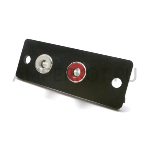 Панель AV2-8.4-4 со стерео разъемами RCA (тюльпан), фото 1