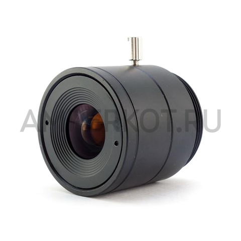 Объектив Arducam для Raspberry Pi HQ Camera фокусное расстояние 8mm ручной фокус, фото 1