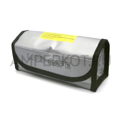 Огнеупорная сумка для хранения и зарядки Li-Po аккумуляторов 185*75*60 мм, фото 1