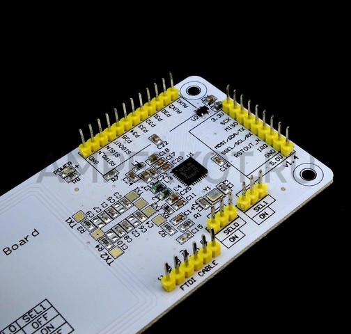 Модуль для разработки чтения  NFC/RFID карт PN532 белый, фото 4