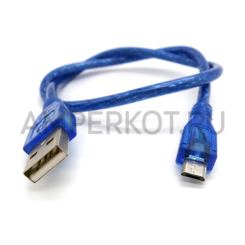 Кабель USB 2.0 тип "A" - microUSB (длина 50 см), фото 1