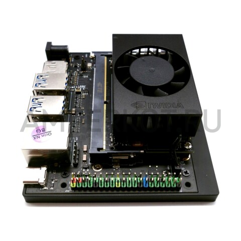Комплект разработчика NVIDIA Jetson Orin NX AI для Embedded и Edge систем с вычислительным модулем Jetson Orin NX с 8GB памяти, фото 2