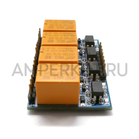 4-х канальный модуль реле 5V 250V/3A, фото 3