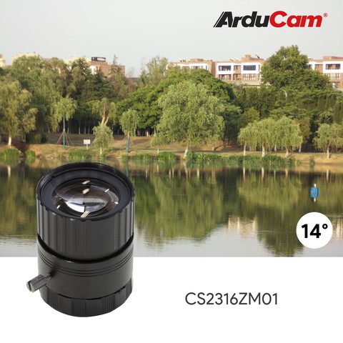 Комплект объективов Arducam CS-Mount для камеры Raspberry Pi HQ (тип 1/2.3), фото 3