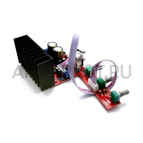 Усилитель мощности 2.1 2*18W + Sub 30W TDA2030A, фото 2