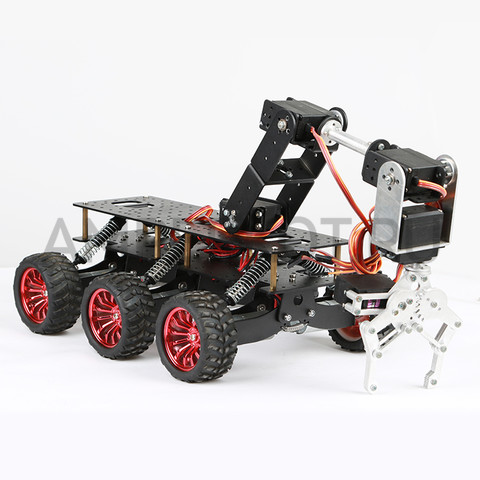 Шасси 6WD YFRobot, цвет черный, фото 3