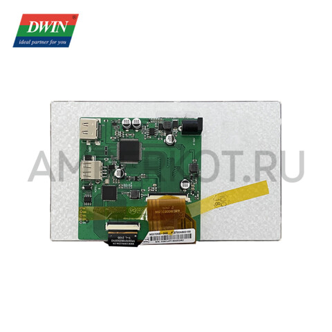 7" IPS дисплей DWIN HDW070_008LZ02 HDMI USB CTP 1024*600, фото 2