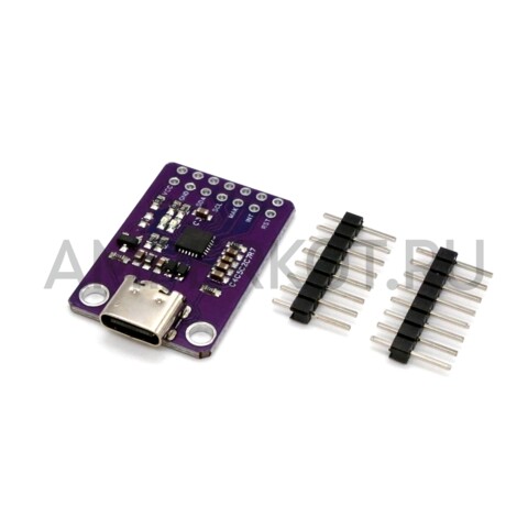 Отладочная плата MCU-2112 USB в Sus/I2C CP2112 Type-C, фото 1