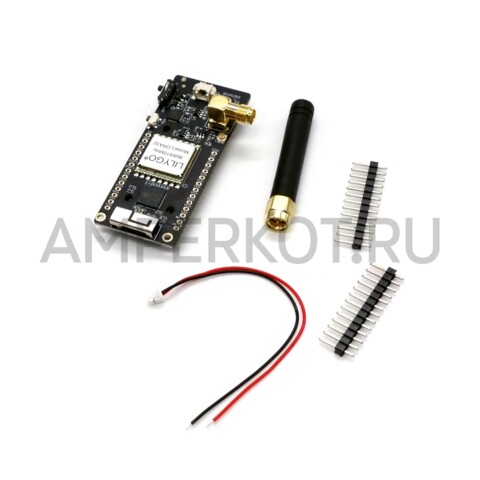 Отладочная плата LILYGO TTGO LoRa32 V2.1 ESP32 OLED LoRa SX1276 915 МГц Disaster-Radio, фото 2
