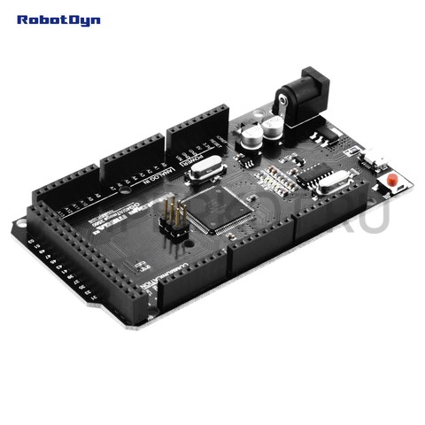 Плата MEGA2560 CH340G/ATmega2560-16AU R3 RobotDyn (Arduino-совместимая), фото 3