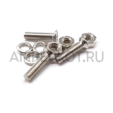 Разъем Разъем GX19M 7 контактов 19 мм (комплект штекер + гнездо с фланцем+крышка), фото 5