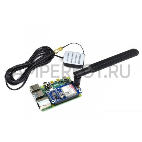Коммуникационный модуль Waveshare SIM7070G для Raspberry Pi NB-IoT / Cat-M / GPRS / GNSS Глобальный регион, фото 4