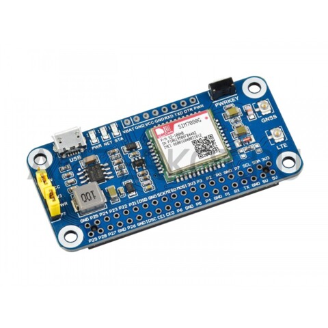 Коммуникационный модуль Waveshare SIM7080G NB-IoT / Cat-M(eMTC) / GNSS для Raspberry Pi, Глобальный регион, фото 1