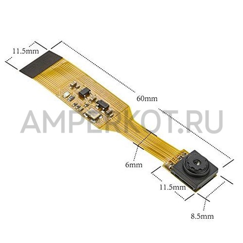 5МП камера Arducam для Raspberry Pi Zero или Pi CM 64° OV5647, фото 4