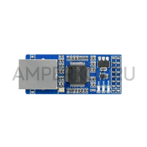 Преобразователь интерфейса Waveshare UART To Ethernet двухканальный, фото 2