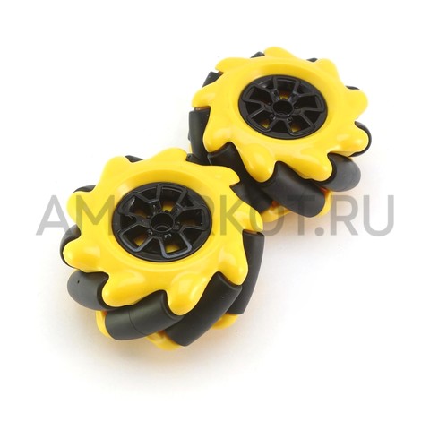 Всенаправленные колеса (Mecanum wheels) 48mm L+R, фото 1