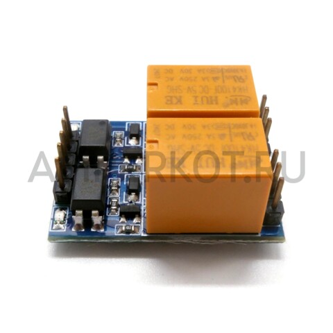2-х канальный модуль реле 5V 250V/3A, фото 4