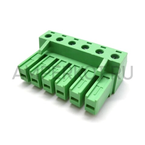 Высокотоковый клеммник (комплект) 2EDGKCM-7.62 6 контактов 300V/10A, фото 9