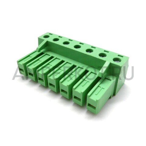 Высокотоковый клеммник (комплект) 2EDGKCM-7.62 7 контактов 300V/10A, фото 9