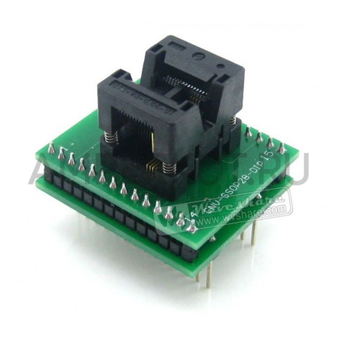 IC- адаптер Waveshare для микросхем в корпусе SSOP8 под DIP28 (Модель B), фото 2