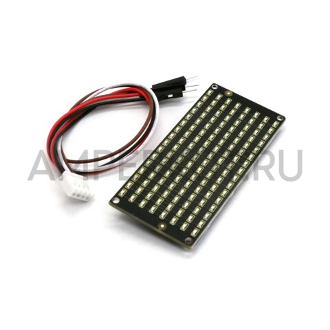 Светодиодная панель Keyestudio 8x16 I2C 3.3-5V подходит для Arduino Microbit, фото 1