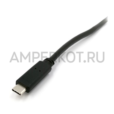 Кабель USB Type-C - Type-C GEN2 PD 3A 60W 80 см черный, фото 2