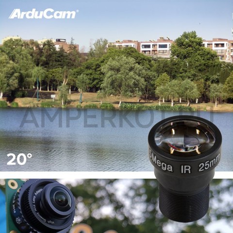Набор линз Arducam для 12.3МП камеры Raspberry Pi HQ, фото 4