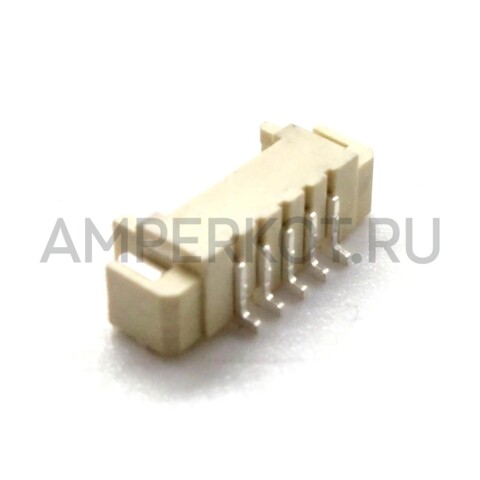 Разъем Micro JST 1.25 мм горизонтальный 5pin, фото 3