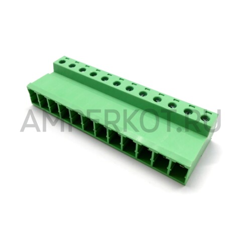 Высокотоковый клеммник (комплект) 2EDGKCM-7.62 12 контактов 300V/10A, фото 7