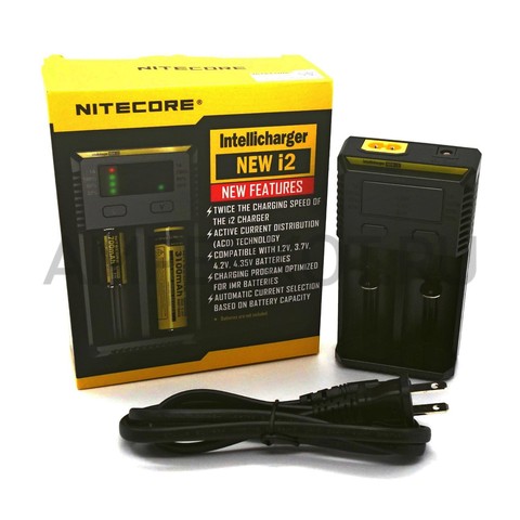 Зарядное устройство Nitecore i2 на два аккумулятора, фото 1