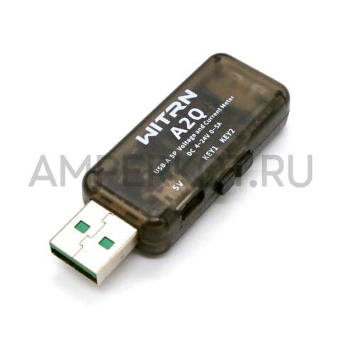 USB тестер WITRN A2Q 4-24V 6A (прошивка A2QL), фото 2