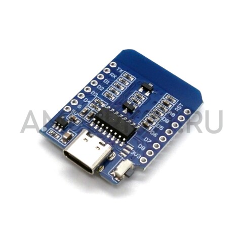 Отладочная плата WEMOS D1 MINI ESP8266EX 4 MB Type-C, фото 2