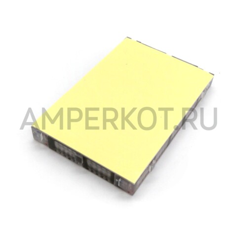 Беспаечная прозрачная макетная плата (solderless breadboard) на 400 отверстий 8.5x5.5 см, фото 2